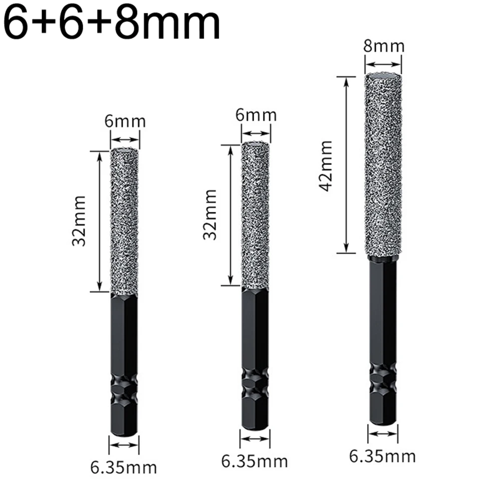Hexagonal Shank Diamond Drill Bit for Reliable Performance on For Tile Drilling Projects in Residential and Commercial Settings