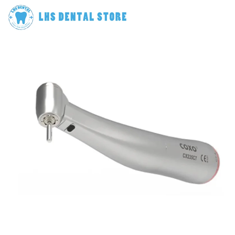 COXO CX235C7 C7-4  Dental Contra Angle 1:5 Increasing Optical Fiber Spray Inner Water  Dental Tool