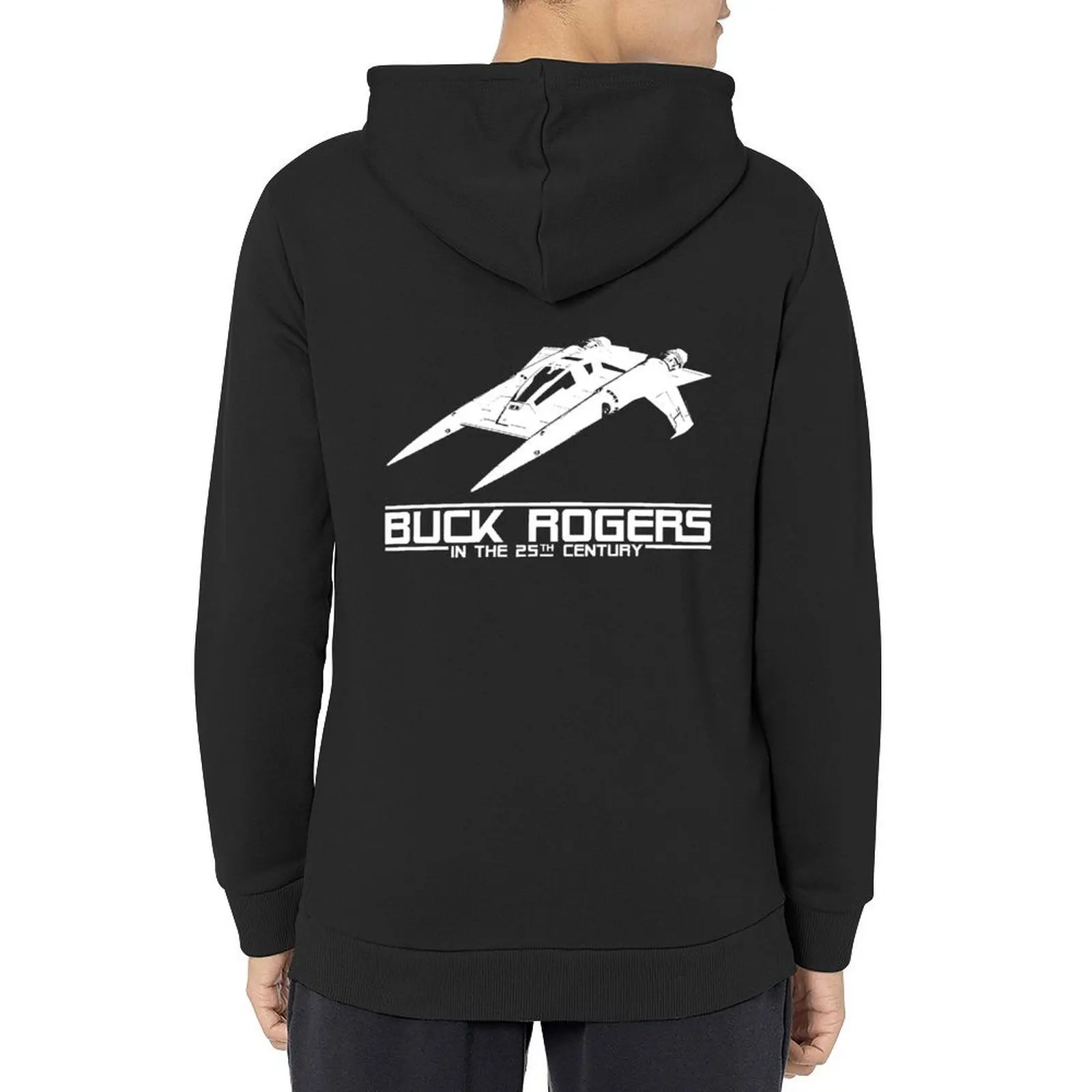

Buck Rogers In The 25th Century Spacecraft Sci Fi Tshirt Hoodie autumn jacket men men clothing japanese style new hooded tee