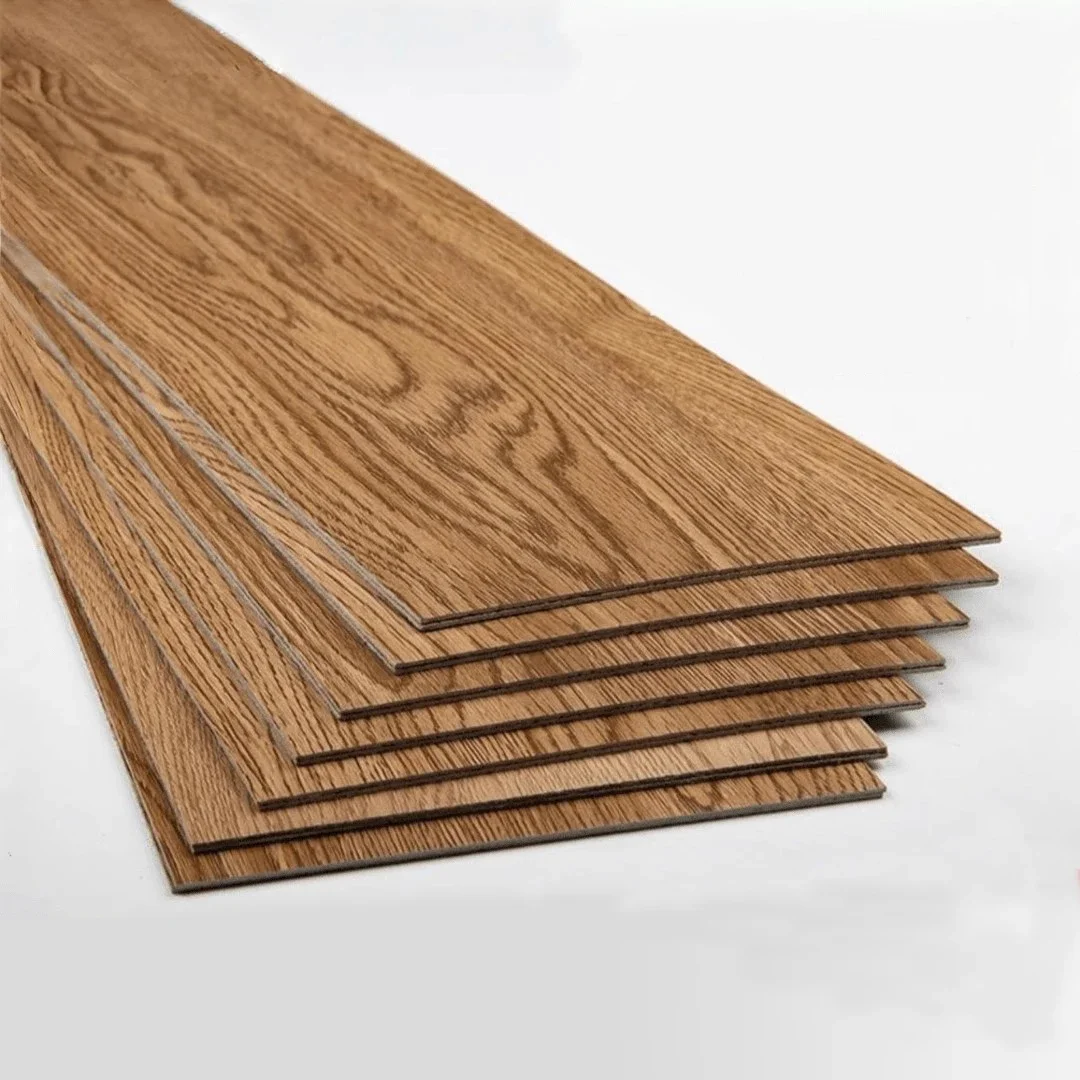 (pack of 42pcs/6m²) PVC Self-adhesive Wood Grain Floor Wall Sticker Living Room Toilet Kitchen Waterproof Sticker Floor 3D wall