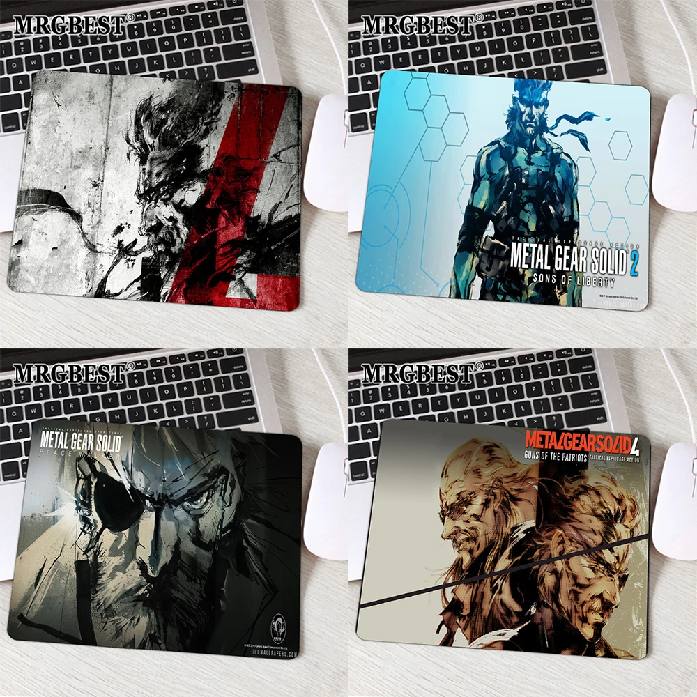 

Metal Gear Solid Gamer Accessories Computer Carpet Desk Pad Netbook Rubber Mine Pc Laptop Rugs Table for Laptop Gaming Mats