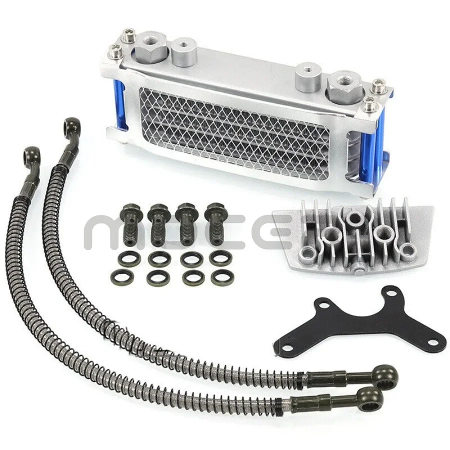 

Engine Oil Cooler Cooling Radiator Set For Motorcycle ATV Monkey Bike DAX Pocket Dirt Bike 50CC 70CC 90CC 110CC 125-140CC Motor