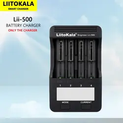 LiitoKala Lii-500 Lii-PD4 Lii-PD2 Lii-S2 Lii-S4 Lii-402 Lii-M4 Lii-M4S Caricabatteria 18650 26650 21700 Batteria al litio NiMH