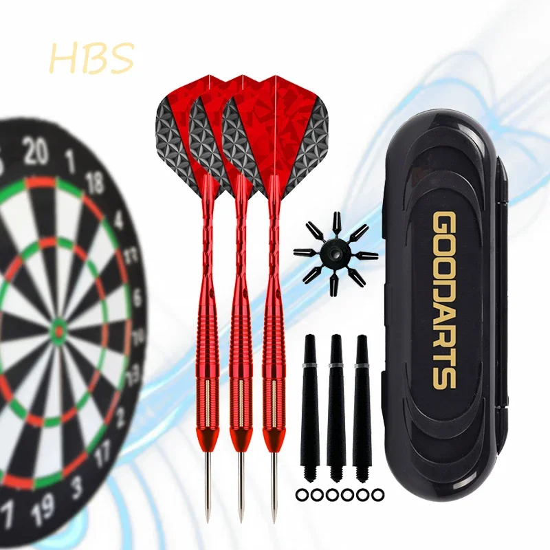 3PCS/set Professional Needle Tip Dart New Brass Darts Indoor Entertainment Darts Board Piercing Cloud Arrow Red Blood Series HBS