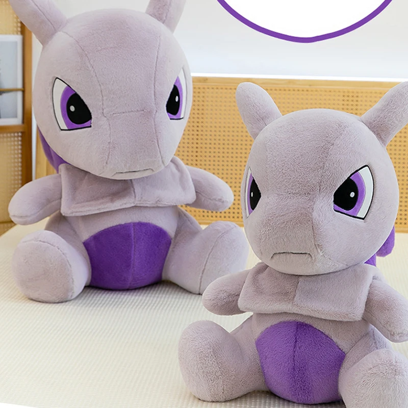 35-80cm Pokémon Mewtwo Plush Toys Cartoon Plushie Anime Birthday Pillow Sofa Kawaii Doll Stuffed Gift for Childrens Xmas