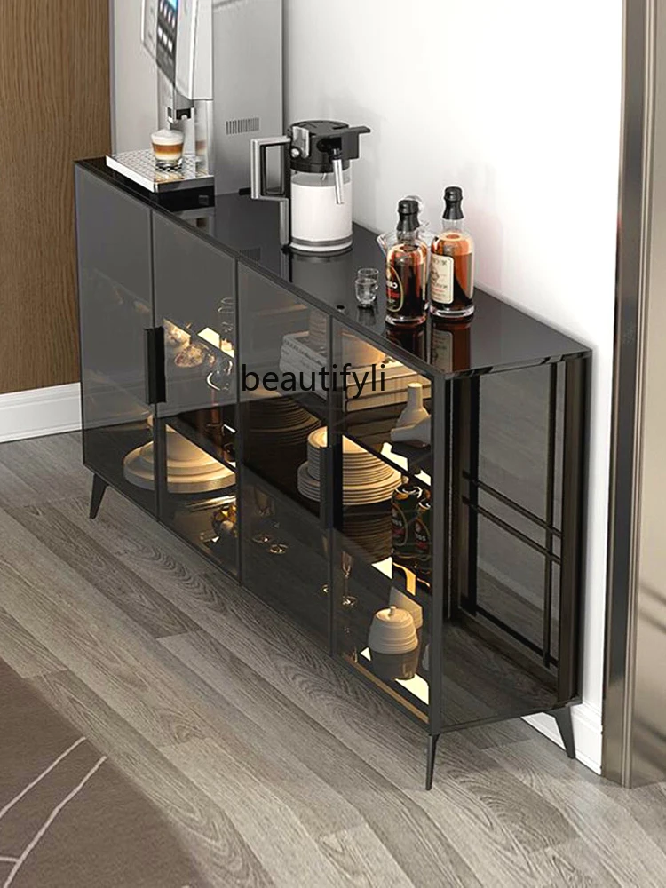 

Sideboard Cabinet Entrance Cabinet Glass Wine Cabinet Display Locker Wall Living Room Tea