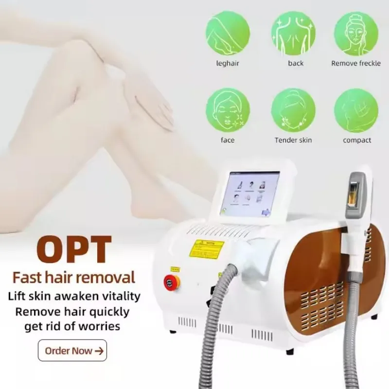 

Salon Use Opt Laser Hair 480/530/640/nm Permanent Painless Skin Care Rejuvenation Beauty Instrument ipl hair removal machine