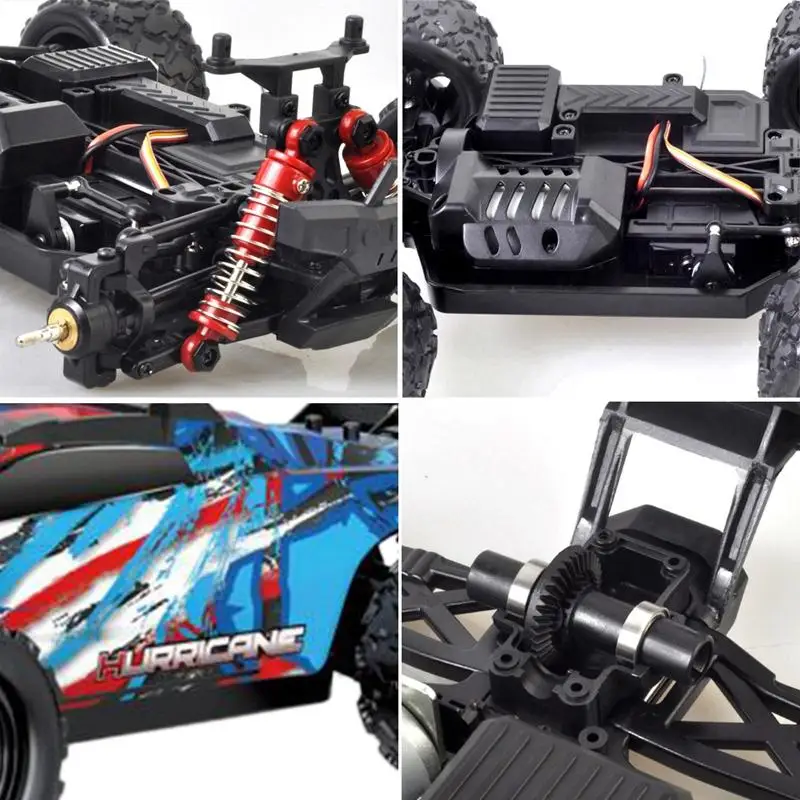 RC Car Model Proportional Control Truck RTR Vehicle HS 18321 18321 1/18 2.4G 4WD 36km/h Outdoor Toys Models Boys Gift