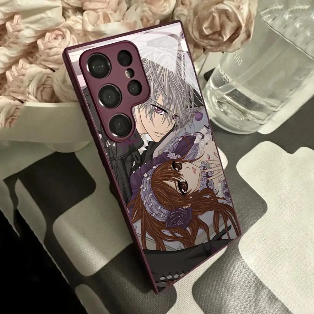 Anime Vampire Knight Phone Case For Samsung Galaxy S26 S25 Edge S24 S23 S22 A17 A16 A26 A57 A37 A27 A56 Ultra Plus Fe Cover