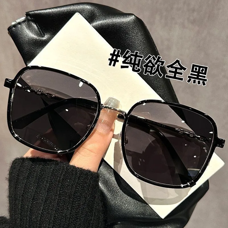 

Женские квадратные солнцезащитные очки, осветляющие кожу, УФ-защита, для похудения, летняя мода, высококачественные солнцезащитные очки премиум-класса