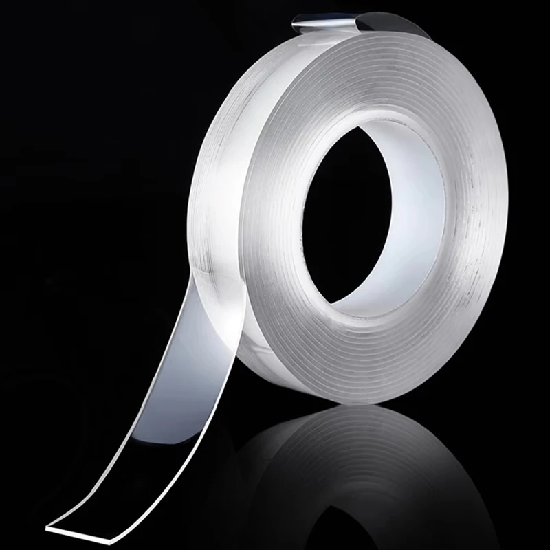 

1M/3M/5M Double Sided Nano Tape Transparent Collision Avoidance Protect Adhesive Tapes Cleanable Kitchen Bathroom Supplies Tapes