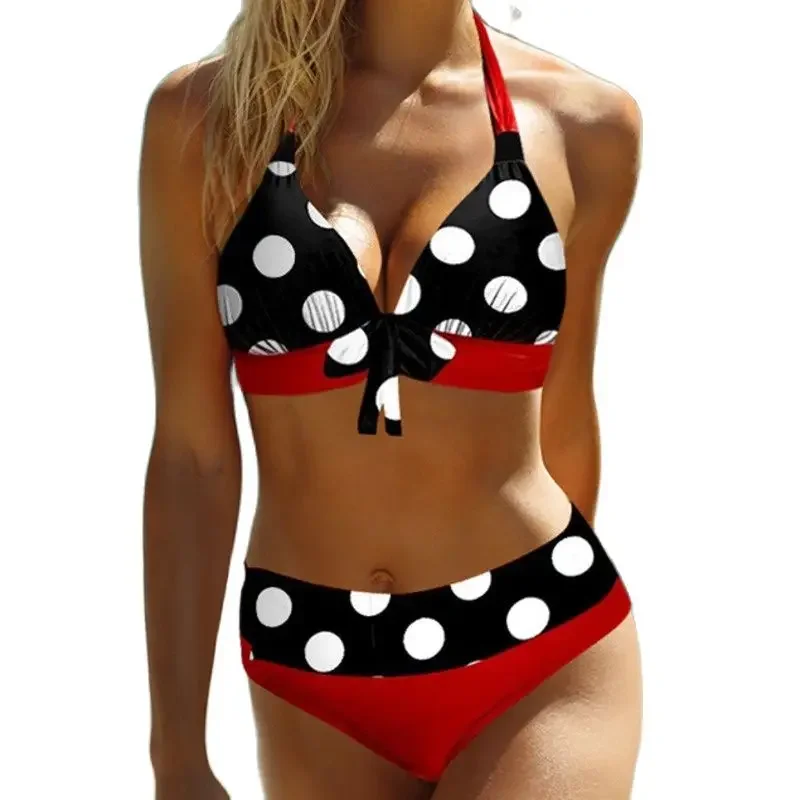 Sexy Bikini Sets New  Dot  2023 Women's Swimwear Push Up Female Swimsuit Swimming Bathing Suits Brazilian  Set Beachwear Bather