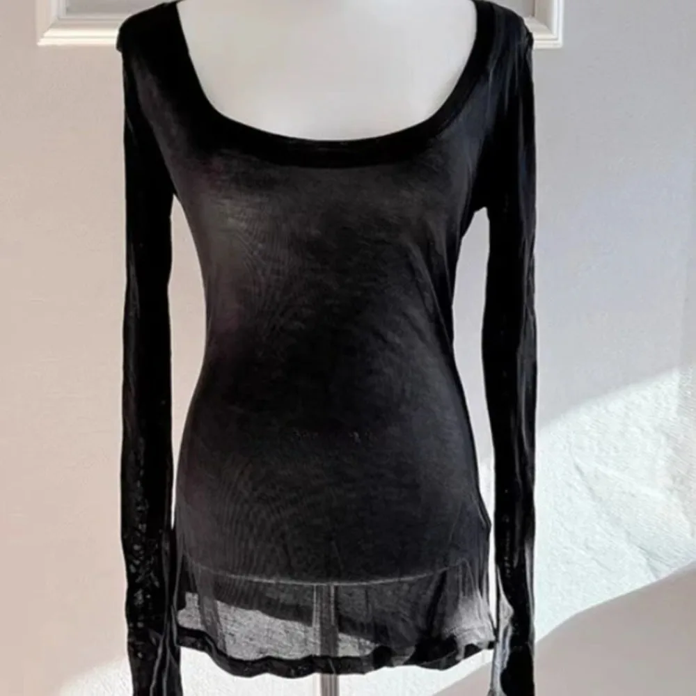 

Bikini Cover Up Loose T Shirts Transparent Oversize Bottoming Shirts Summer Beach Wear Plain Lightweight