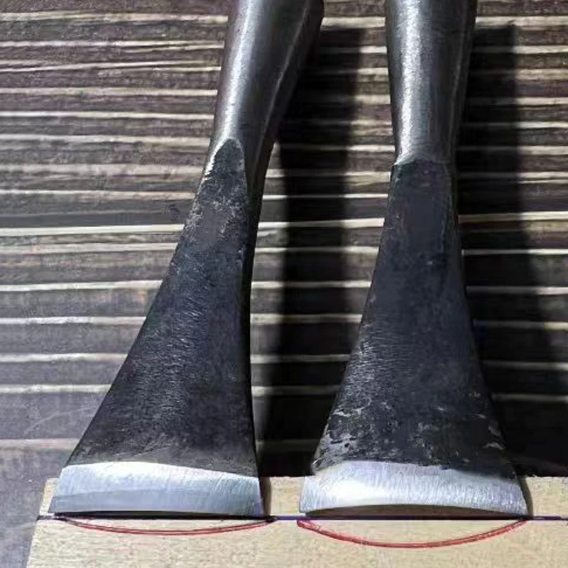 Extragroße 50mm breite handgefertigte Holzschnitzmesser, Rundmeißel, Holzbearbeitungswerkzeuge zum Schnitzen – Detail 4