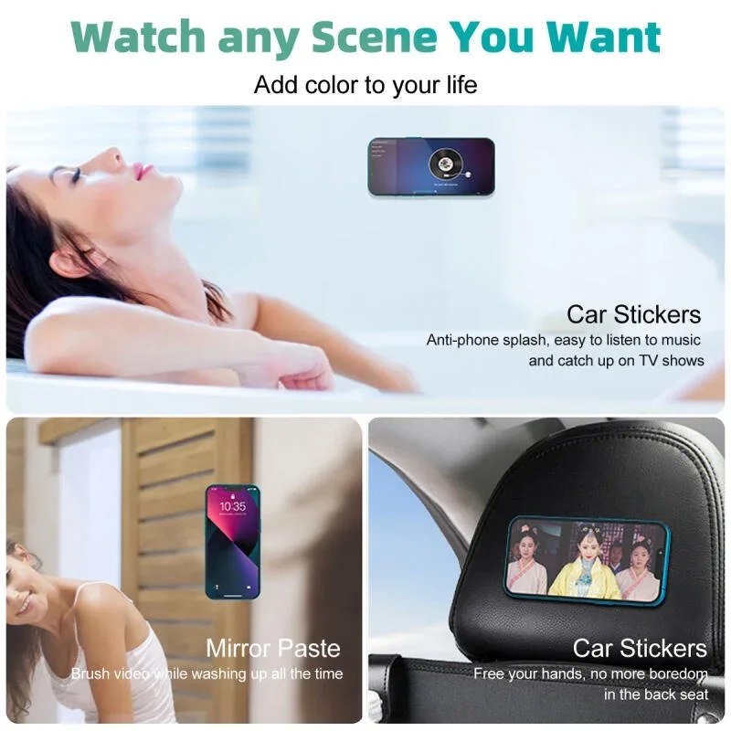 Магнитный держатель для телефона для iPhone 15 14 13 12 Pro Max, магнитное кольцо-крепление для Magsafe, держатель для смартфона, стенд для кухни, автомобиля