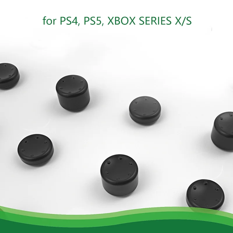 DATA FROG 8 個コントローラーシリコンアナログ親指スティックグリップキャップ Xbox One/S/シリーズ X S/PS5/PS4/Switch Pro ゲームパッド交換用