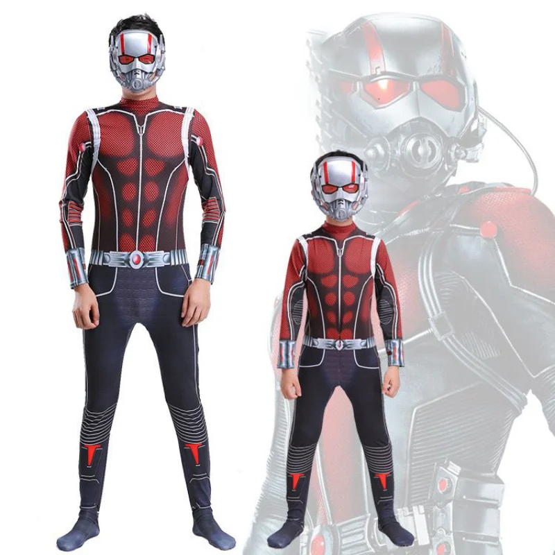 Ant-Man Cosplay Costume Superhero Zentai Bodysuit Suit Jumpsuits