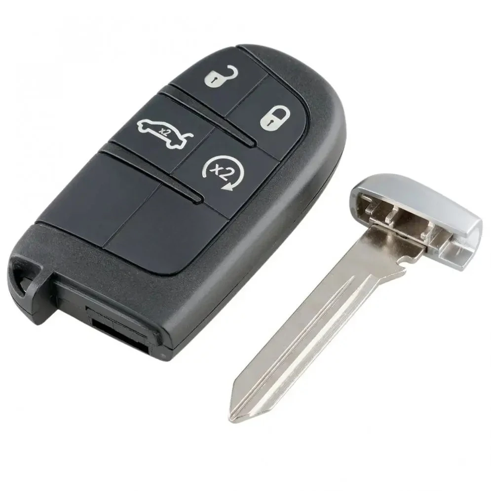 รีโมทรถยนต์อัจฉริยะ 433MHz 5 ปุ่ม ชิป 46 รุ่น M3N-40821302 สำหรับ Dodge Charger Journey Durango Chrysler 300 ปี 2011 2012 2013 2014