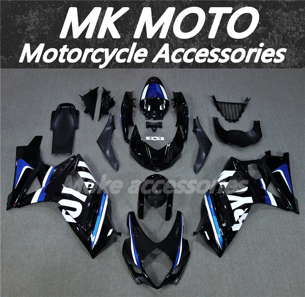 

Motorcycle Fairings Kit Fit For Gsxr1000 2007-2008 Bodywork Set High Quality Abs Injection Black White Blue