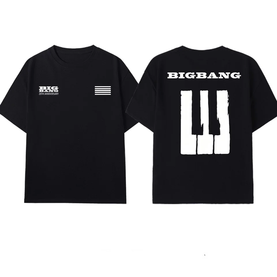 Bigbang 20th Anniversary Concert T-Shirt G-Dragon fans Short