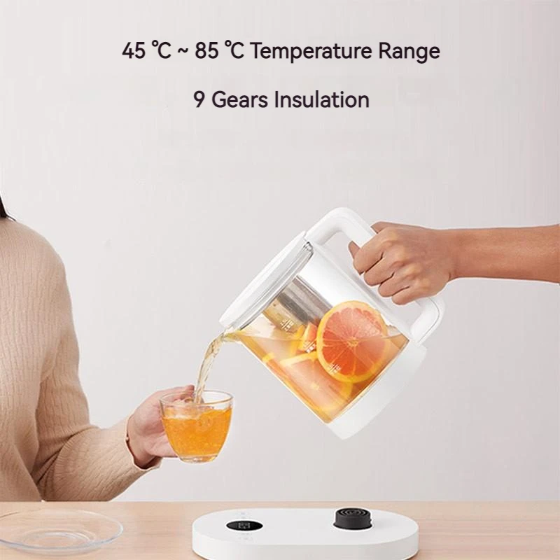 XIAOMI MIJIA Intelligence Electric Kettle Multifunctional Health Pot 1.5L Stainless Steel Tea Health Preserving Pot APP Controls