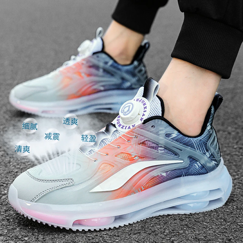 2024 Athletic Shoes for Men Sneakers Black Shoes Casual Men Sneakers Breathable Athletic Running Walking Gym Shoes