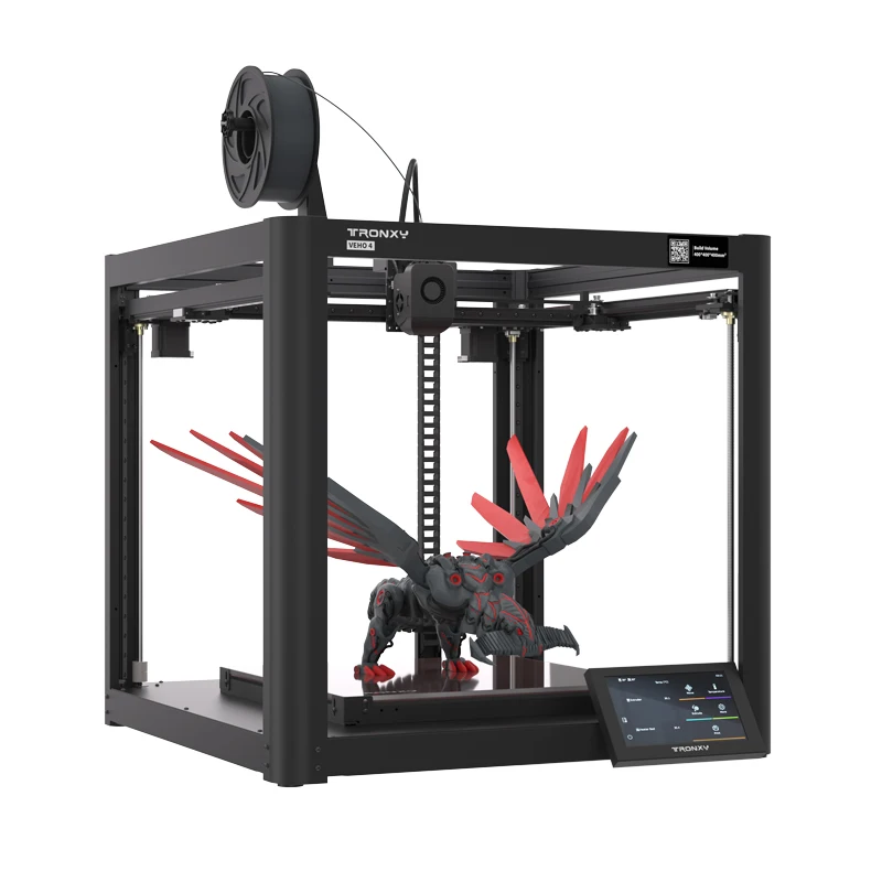 

VEHO 4 High Speed 3D Printer Large Build Size 400x400x400mm 3d Printer diy Kit 700mm/s Fast Speed Full-set Printer impresora 3d