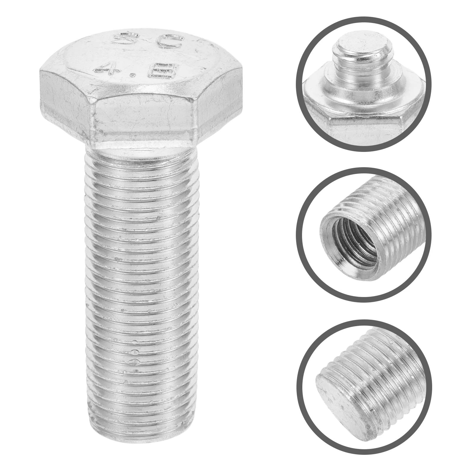 

Hexagonal Screw Storage Box Camping Supply Outdoor Metal Bolt Shaped Hiding Container Accessory