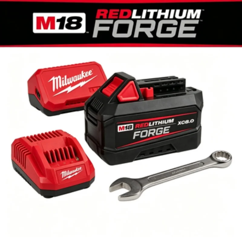 

100% Original Milwaukee M18 FB6 Forge 18V 8Ah Battery Replace 48-11-1815 48-11-1850 for M18 Tools
