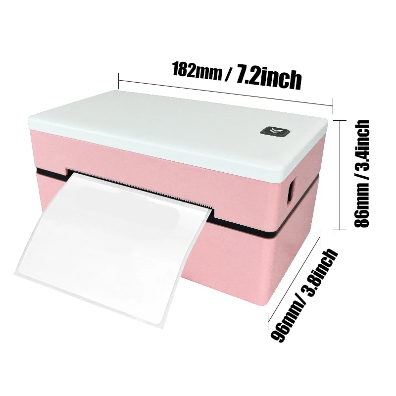 Marklife D200 4Inch Thermal Label Printer for Adhesive Stickers Printing with Bluetooth USB Interface High Quality for shipping