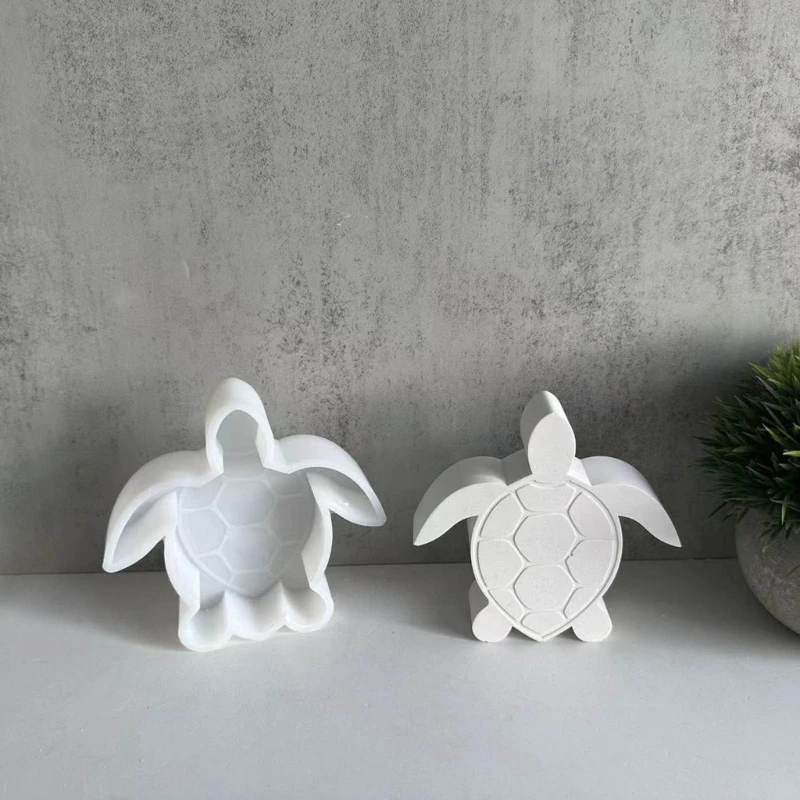 Tortoise Shaped Molds Turtles Resin Molds for DIY Soap Cake Decorations Room Decorations Holiday Gift L21C