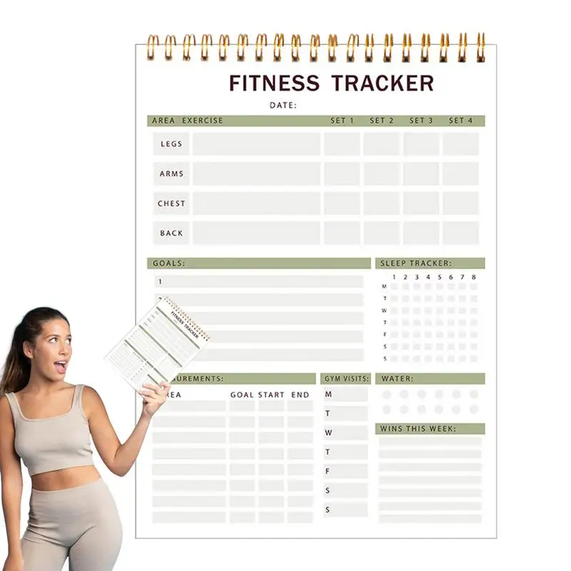 Workout Tracking Journal Fitness Journal Workout Planner Diet & Gym Exercise Log Book To Weight Loss Gym Muscle Gain