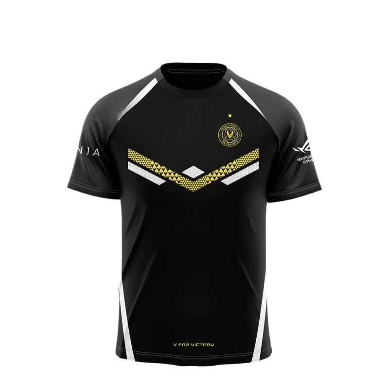 قميص فريق Vitality 2025 Little Bee Fan لدعم ZYWOO للرياضات الإلكترونية ذات النمط نفسه، اسم قابل للتخصيص #3