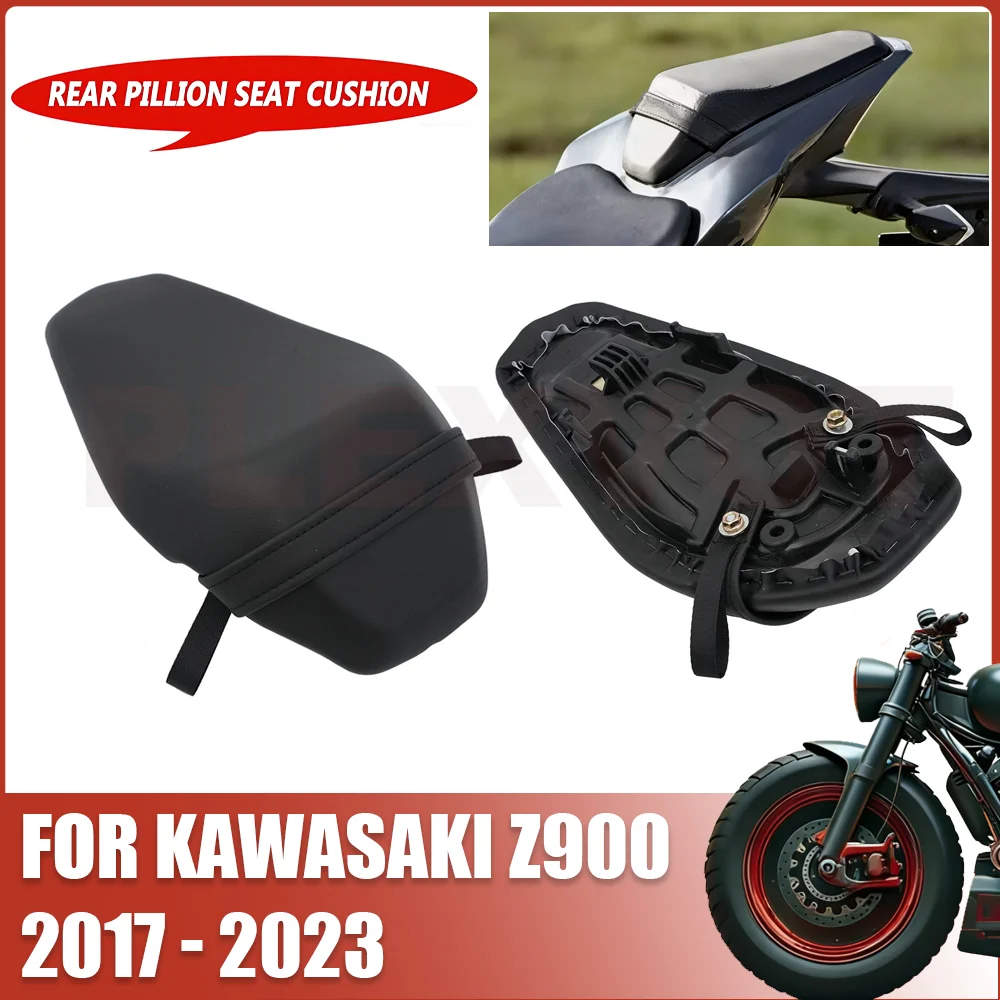 

For Kawasaki Z900 Z 900 2017-2023 2022 2021 Motorcycle Rear Passenger Seat Cushion Pressure Relief Comfortable Passenger Pad