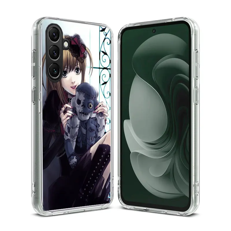 Anime Death note Amane Misa Phone Case Samsung Galaxy A70 A50 A40 A30 A20E M30S M31 M21 M12 J8 J6 J4 M32 M52 M51 A90 A80 A20S M1