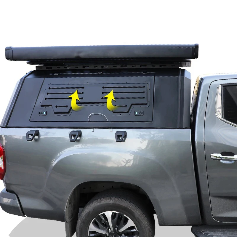 

High Quality Benext Steel Truck Canopy Pickup Truck Hardtop Topper Cover For Silverado Colorado