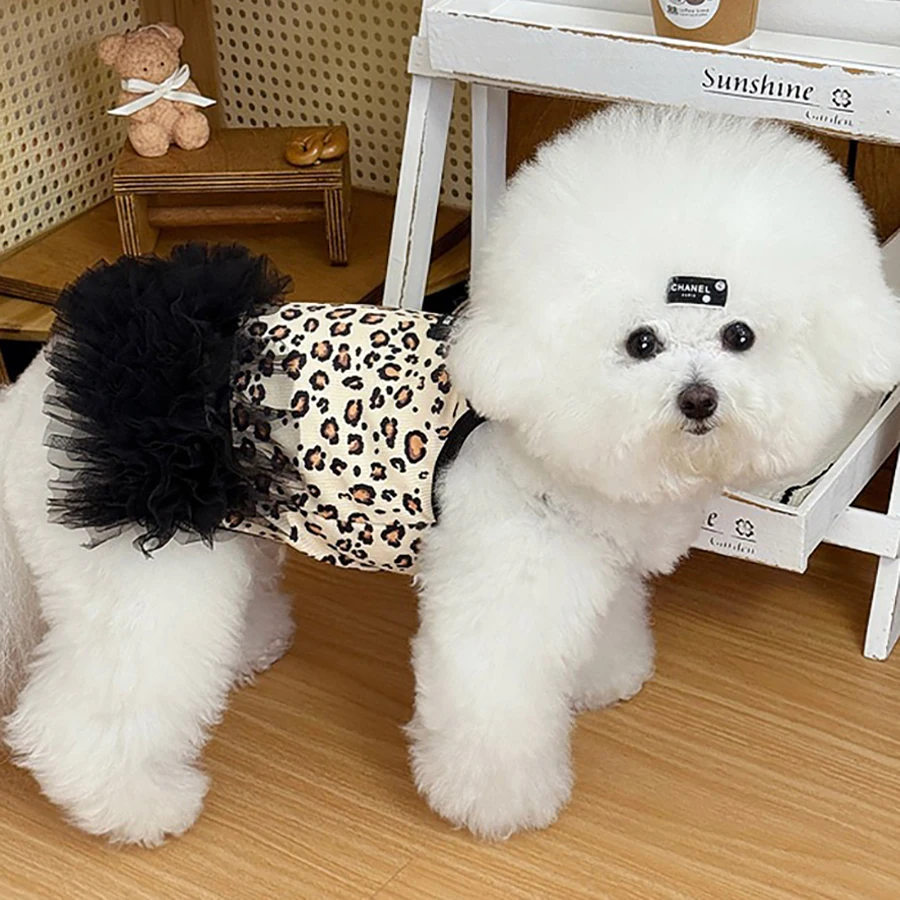 夏通気性犬服薄型ペット犬スカート小型犬猫子犬用甘いドレスチワ - Pet Supplies York のレビューと価格