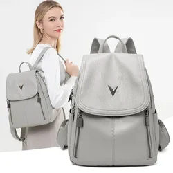 Mochila fรกcil de llevar para mujer, bolso escolar de gran capacidad, ligero y versรกtil, para viaje, primavera y verano, 2022