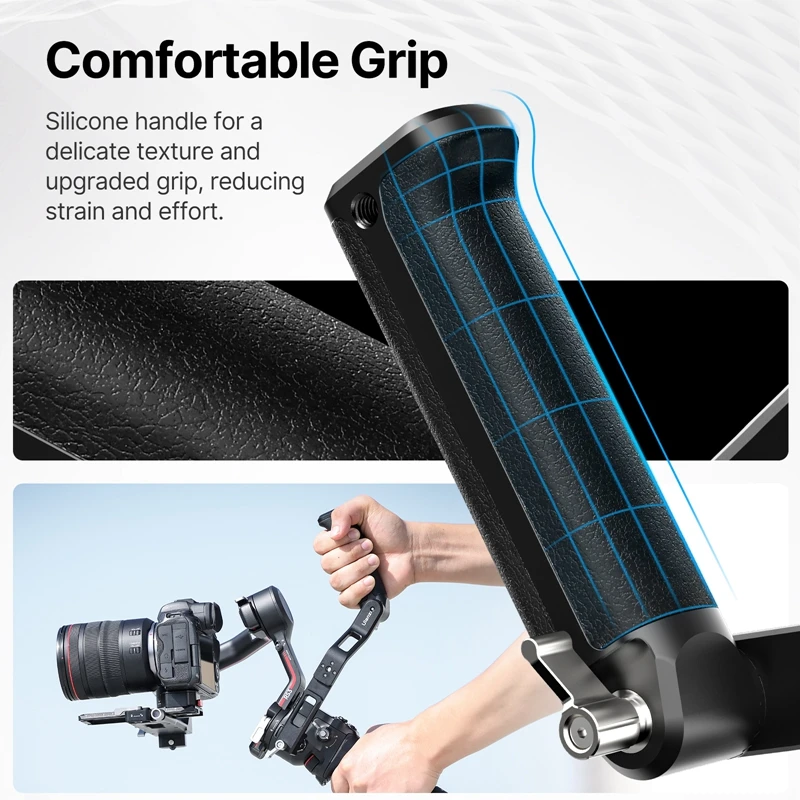 Ulanzi CO19 L Bracket Top Handle Grip for DJI Ronin SC/RSC 2/RS 3/RS 3 Mini/RS I PRO Handheld Gimbal Stabilizer Accessories