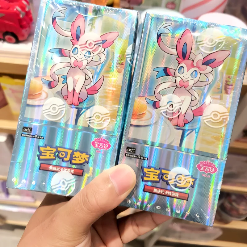 pokemon-original-cards-gem-pack-vol-2-scarlet-and-violet-eevee-vol2-trading-card-chinese-ptcg-bag-box-toys-collection-gifts