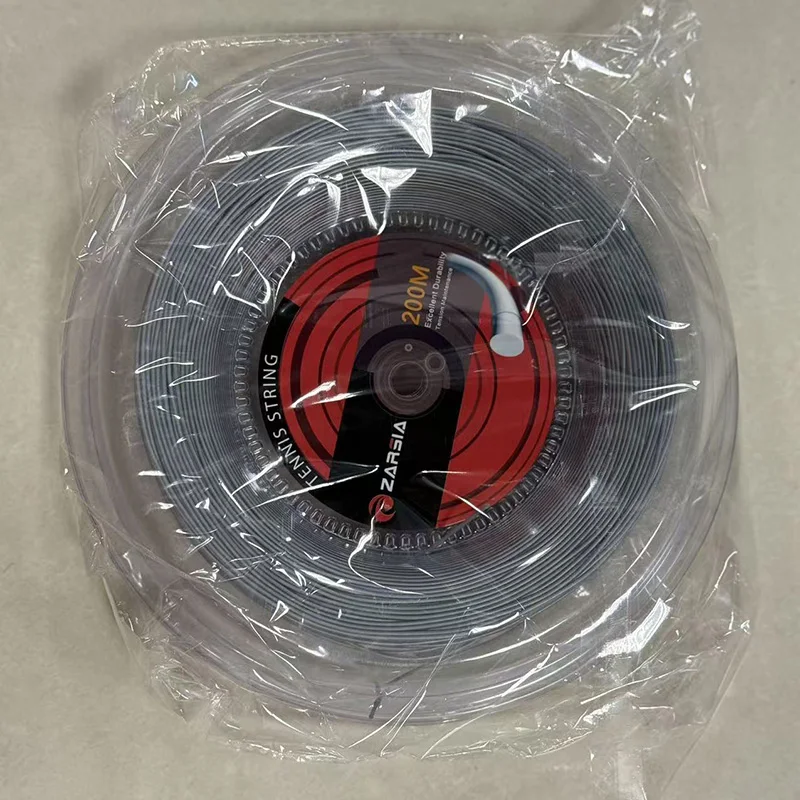 ZARSIA 16G 1.35mm Nylon Tennis Racket String 200m Rough Power Cord for Racquet Stringing