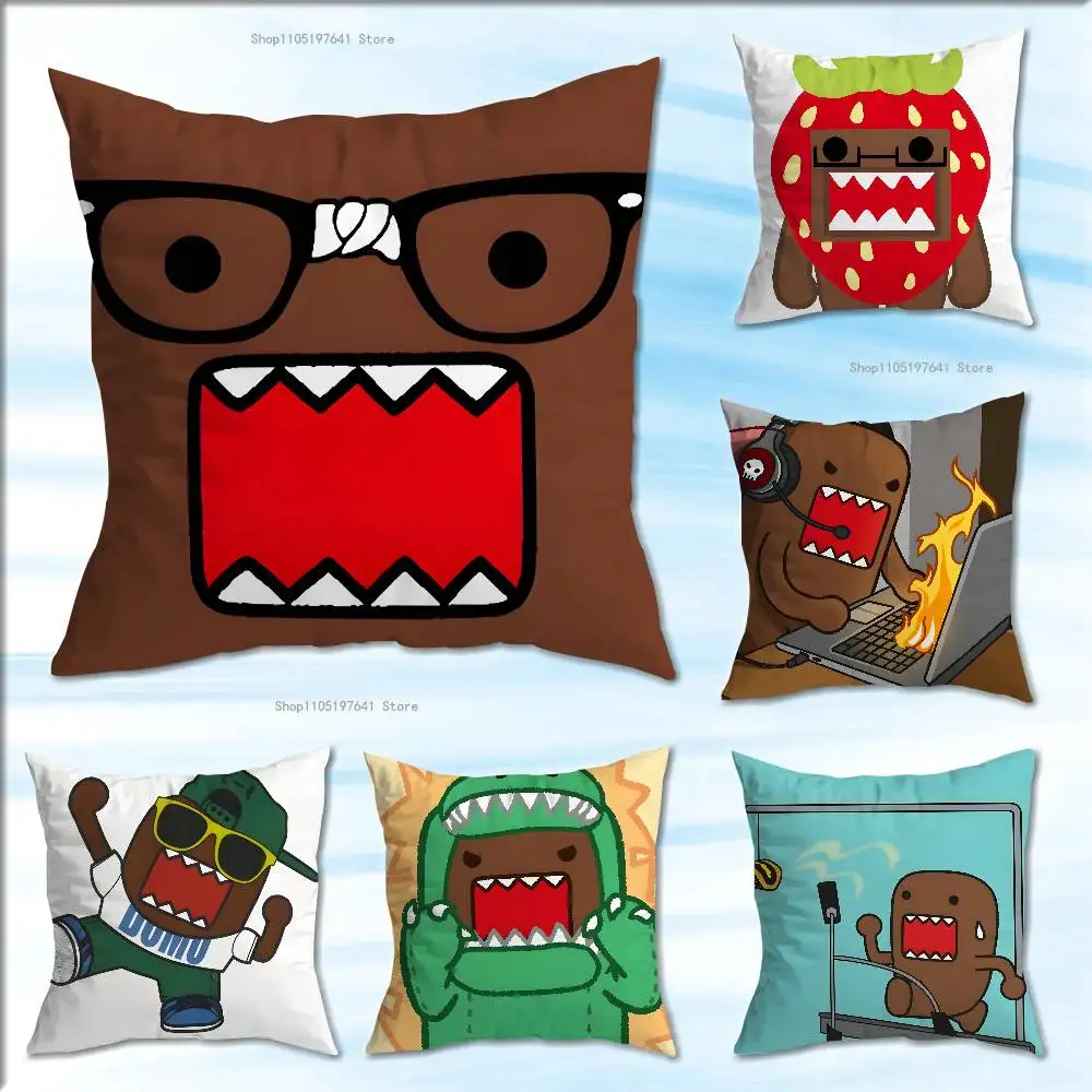 

D-DOMO Tooth Pillow Case Plush Pillow Cases Home Decoration Pillow Cover for Sofa Bed Chair Living Room