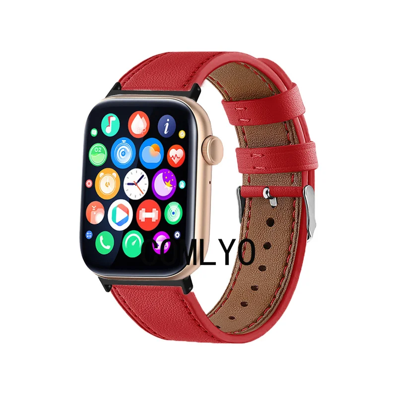 Band For COLMI P45 Strap Leather Smart watch Bands Soft Sports Bracelet Replacement Screen Protector film