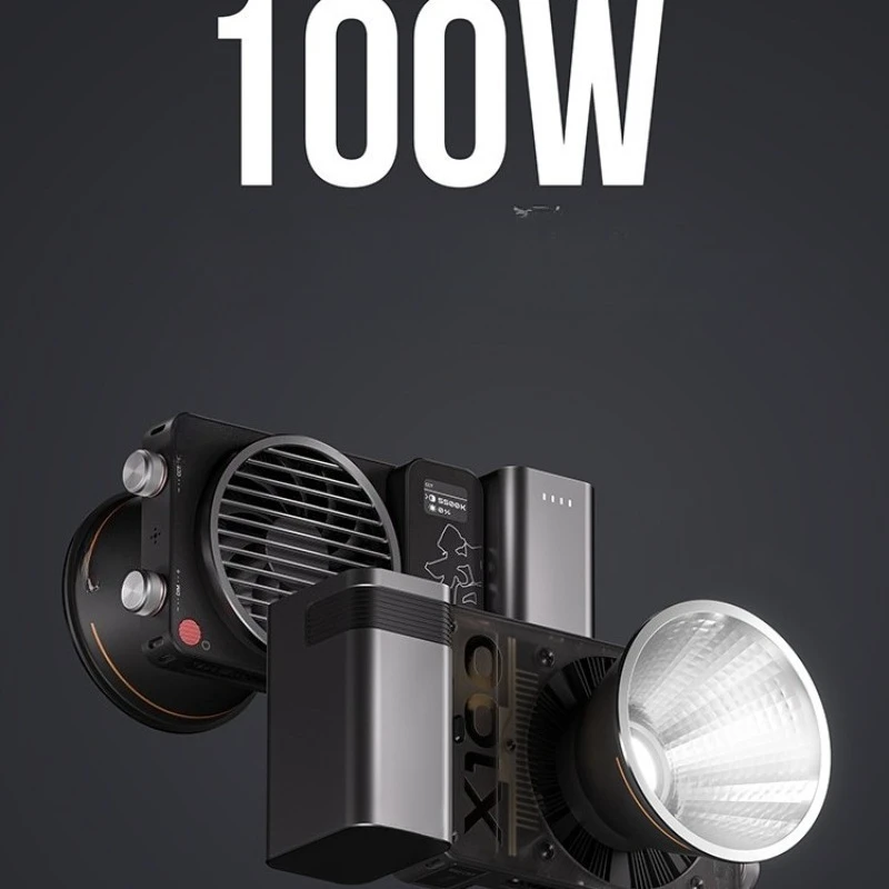 Photography fill light live outdoor portable l always on light portrait 100WCOB surface light