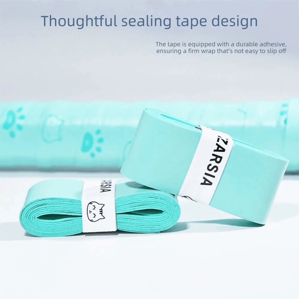 Multicolor Badminton Racket Handle Grip Cat Claw Pattern PU Badminton Handle Wrapping Tape Soft Sticky Tennis Racket Grip Tape
