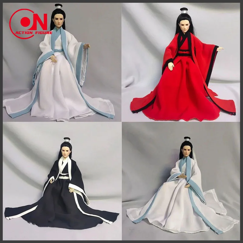 1/6 Bilancia Maschile Intrattenimento Musiche E Canzoni Vestiti Antichi Wei Wuxian Lan Wangji Costume Cosplay Modello Misura 30 centimetri Ken Ob27 Soldato Action Figure corpo