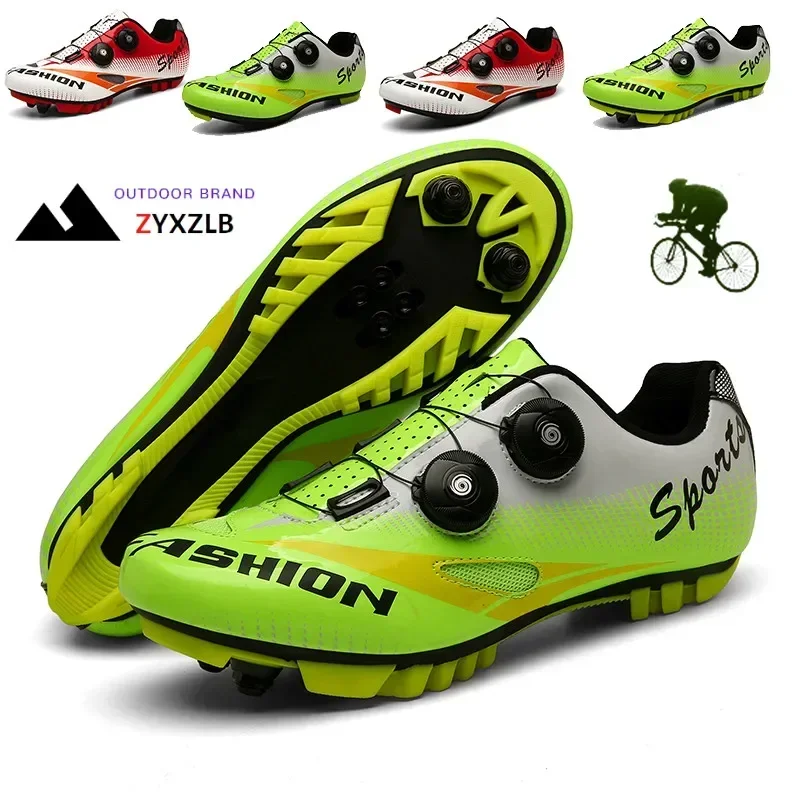 New Men Cycling Sneaker Cleat Road Bike Shoe Mtb Shoes Men Racing Speed Women Bicycle Shoe SPD Mountain Bike Sapatos De Ciclismo