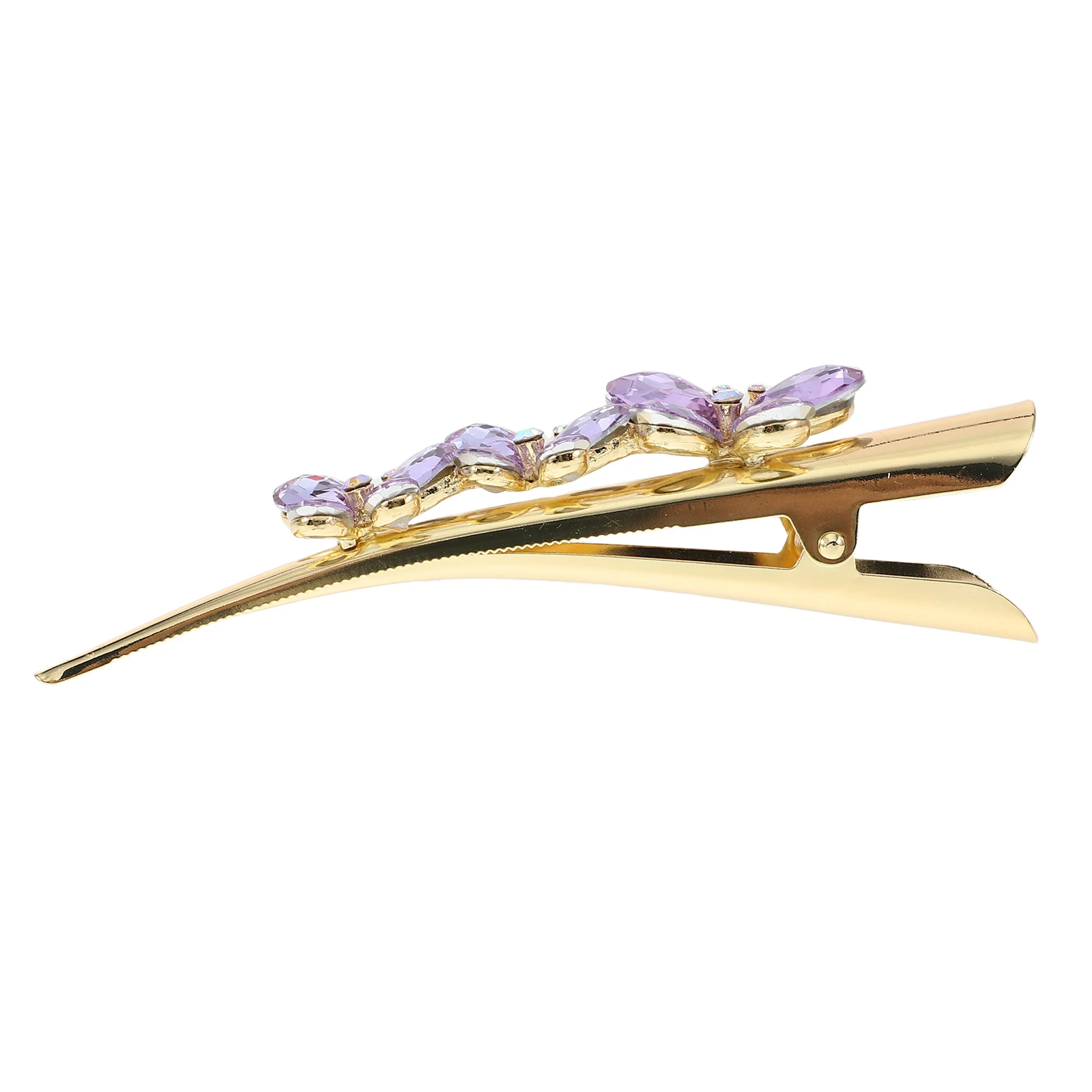 

Crystal Hair Clip Barrette for Women Rhinestone Spring Design Bridal Wedding Accessories Toddler Girl Fashion Charm