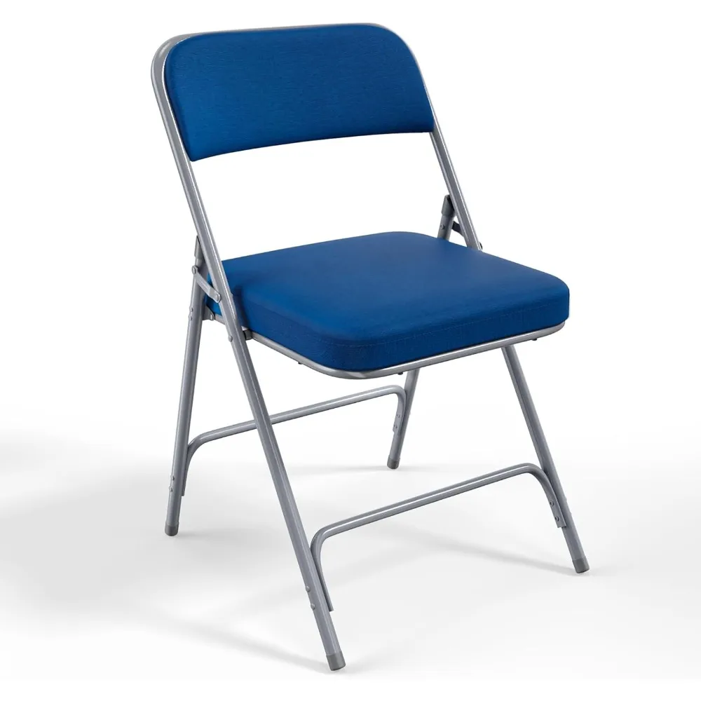 

Padded Folding Chairs with Thick Seat Cushion, Portable, Durable & Extra Comfortable Foldable Chairs for Indoor & Outdoor Events