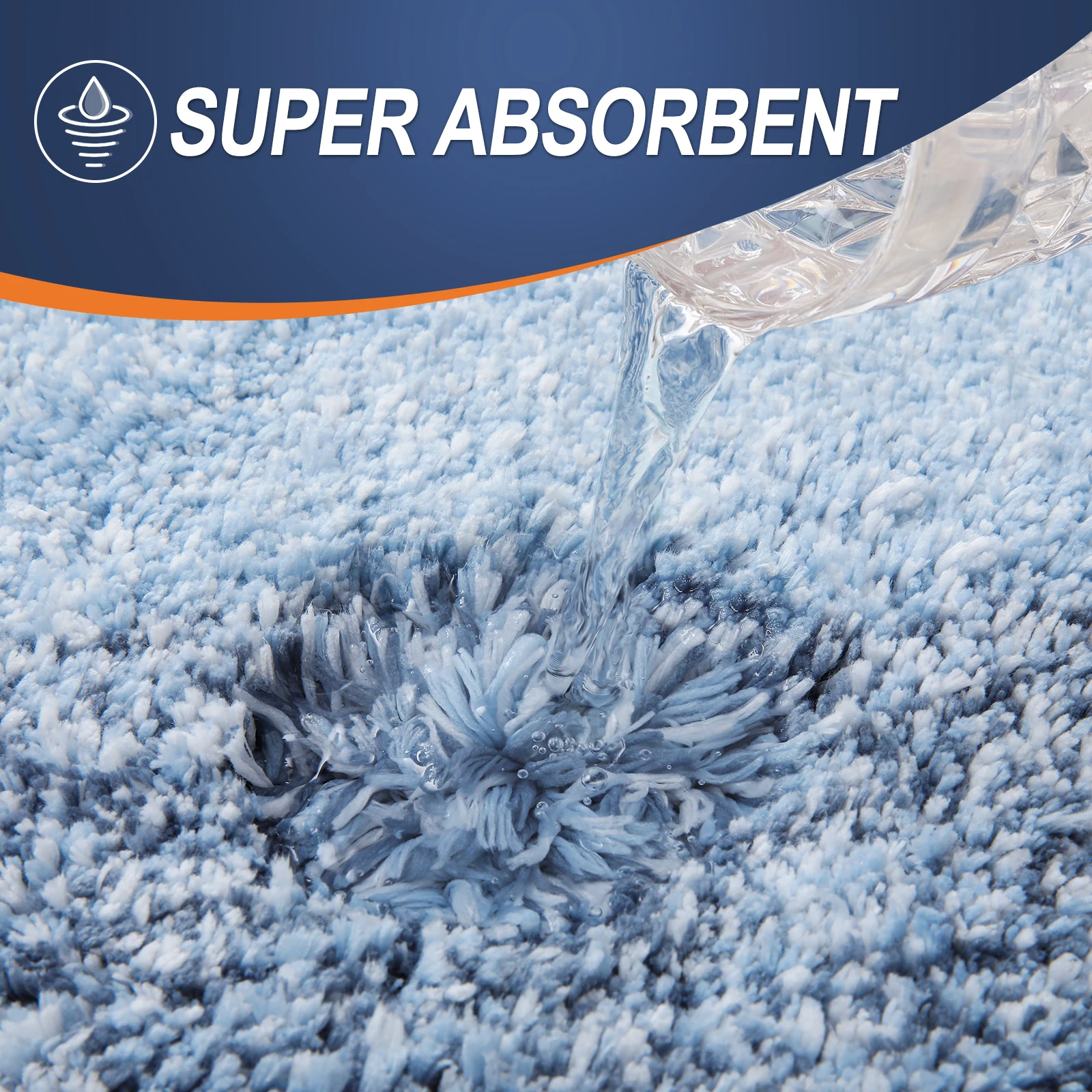 HAPIHAPPY Bathroom Rug Mat 51X76 Non-Slip Plush Shaggy Bath Carpet Extra Soft And Absorbent Microfiber Bath Rugs Tub And Shower_voghion.com